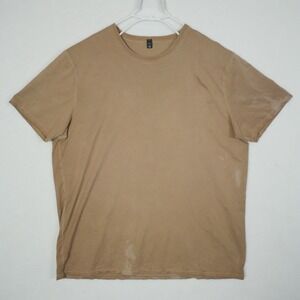 Lululemon T-Shirt Men's Size XL‎ Brown 5 Year Basic Short Sleeve Crew Neck